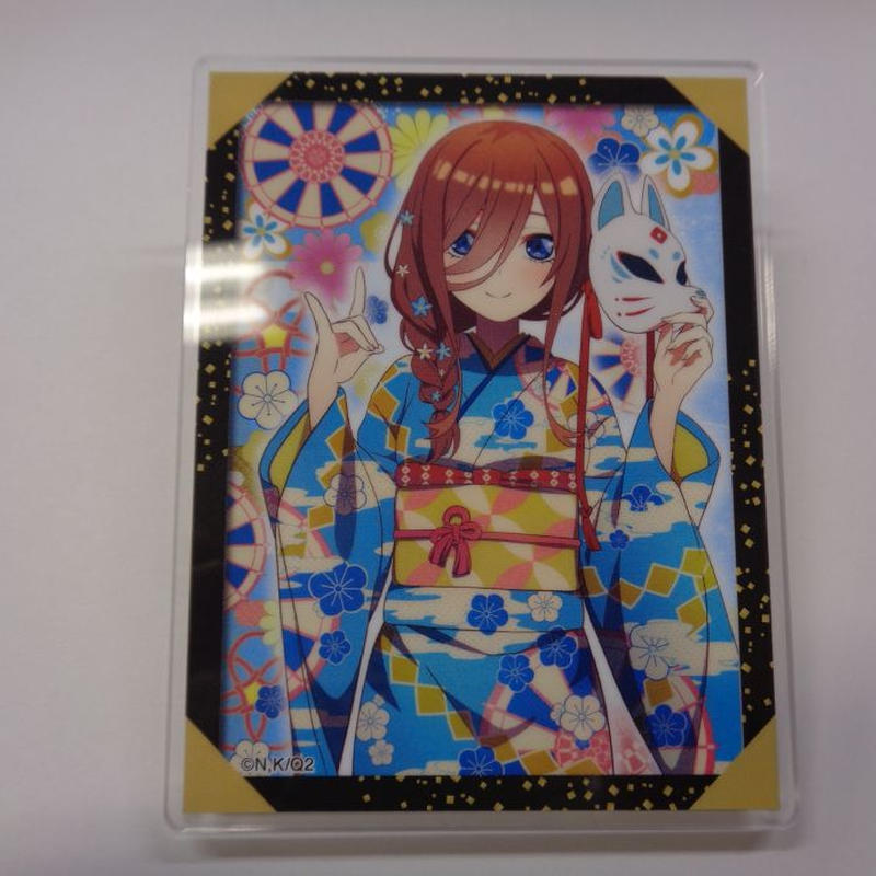 五等分の花嫁 Pop Up Store In 東急ハンズ 和遊びトレーディングスタンドバッジ 五等分の花嫁 Pop Up Store In 東急ハンズ 和遊びトレーディングスタンドバッジ