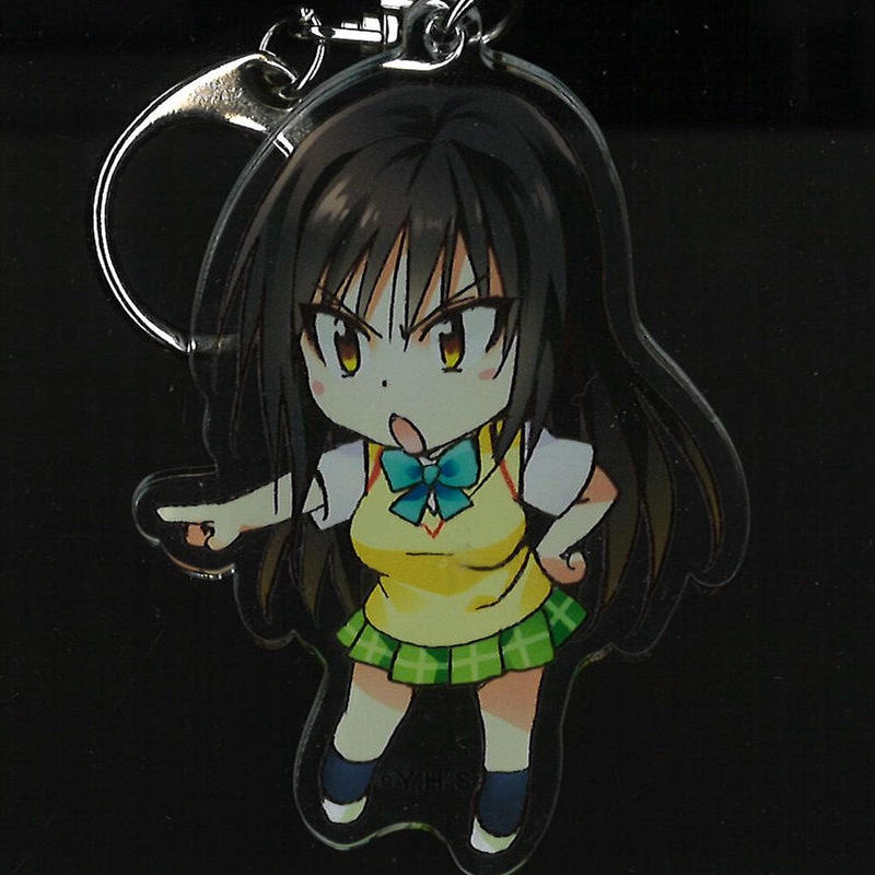 To Loveる とらぶる 15周年記念原画展 アクリルキーホルダー 古手川唯 K B