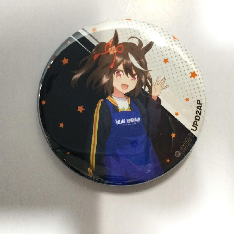 ウマ娘 キタサンブラック 缶バッジ ロゼ