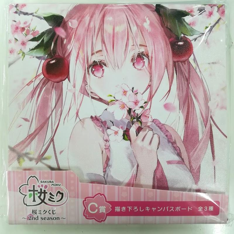 タイトーくじ 桜ミク アクリルスタンド&キャンバスボード 全種 - apsmo 【テレビで話題】 桜ミク アクリルスタンド キャンバスボード 描き下ろしフィギュア タイトーくじ キャラクターグッズ