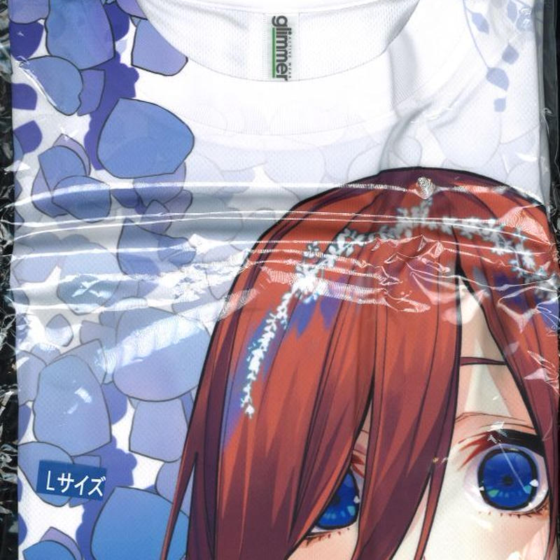 五等分の花嫁 中野三玖 フルグラフィックtシャツ 花嫁 Ver Lサイズ 未開封 K
