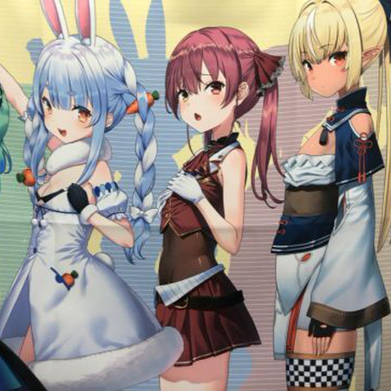 新規購入 あかさあい C99 コミケ 3期生 ファンタジー ホロライブ タペストリー タペストリー