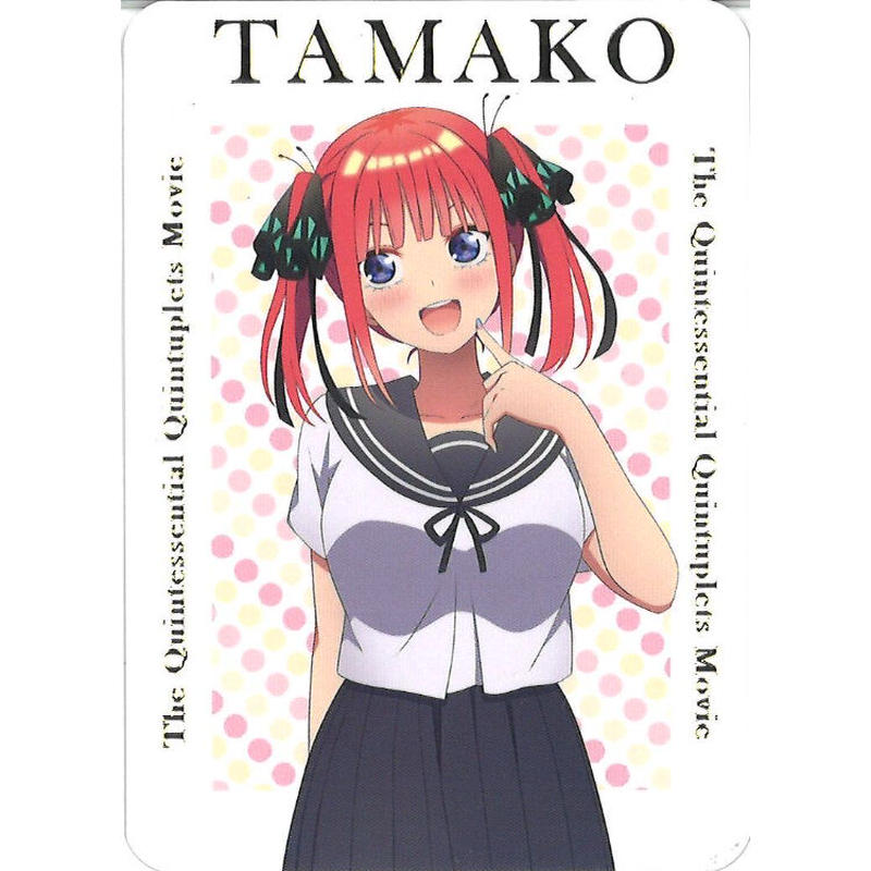 映画 五等分の花嫁 Tsutaya Pop Up Shop 五つ子ちゃん 全員タマコ演じます