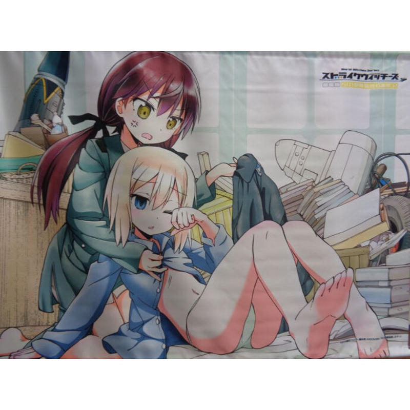 ストライクウィッチーズ 劇場版 501部隊発進しますっ B2タペストリー Dvd ア