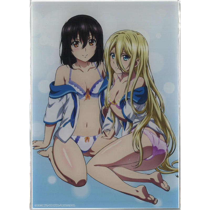 ストライク ザ ブラッドfinal ビジュアルアクリルプレート 姫柊雪菜 アヴローラ K