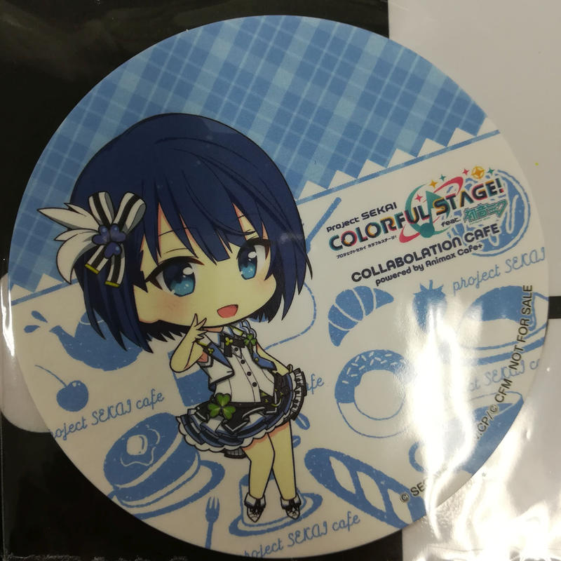 プロジェクトセカイ コラボカフェ オリジナルコースター 桐谷遥 K Books 秋葉原