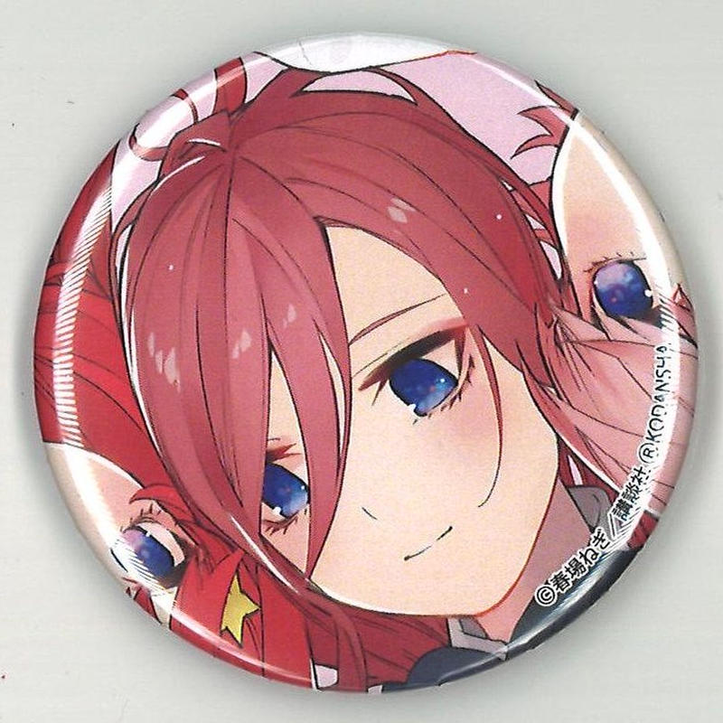 五等分の花嫁 Theキャラshop カンバッジ 中野三玖 カラー K Books 秋葉原