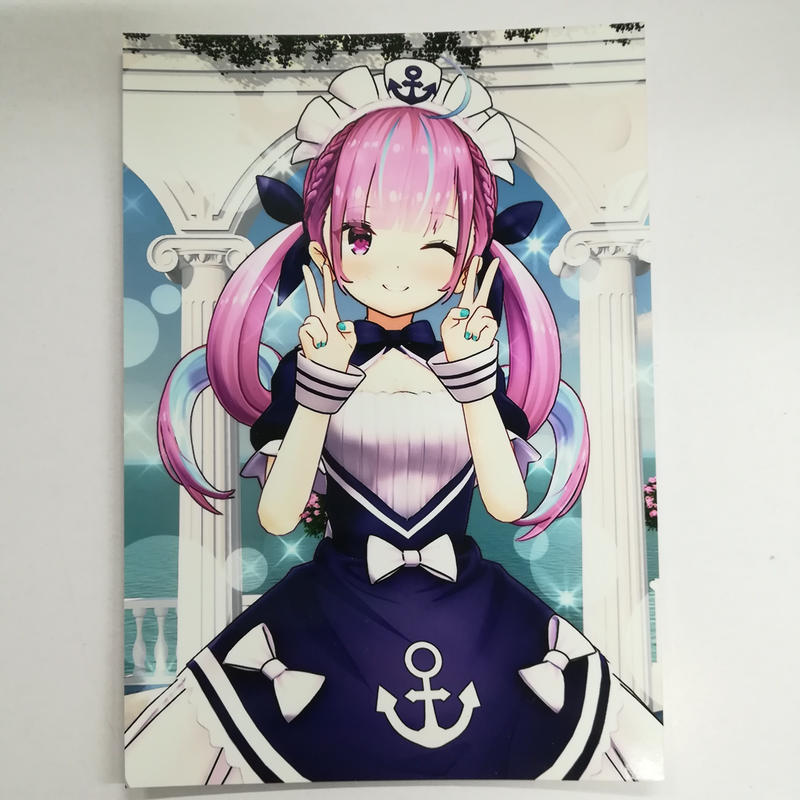 ホロライブ 湊あくあ ブロマイド Vtuberおしゃべりフェス In 超会議 K Book
