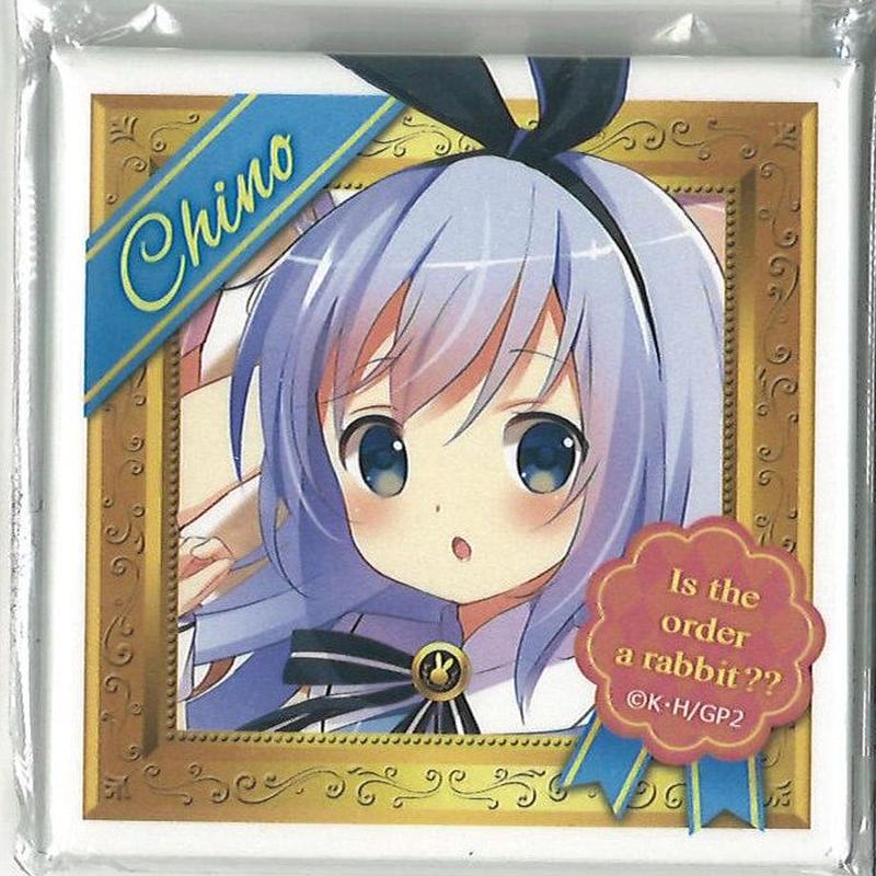 Character1 16 スクエア缶バッジ チノ K Books 秋葉原