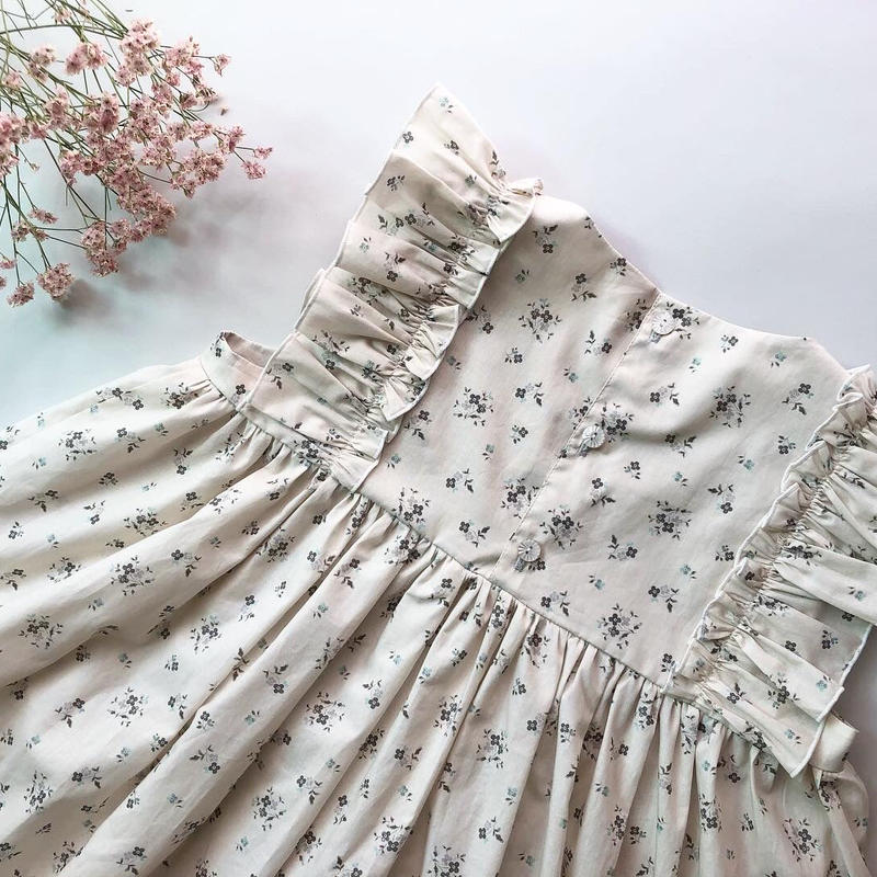 2way 仕様書なし ビオラワンピース 型紙 Akino Pattern