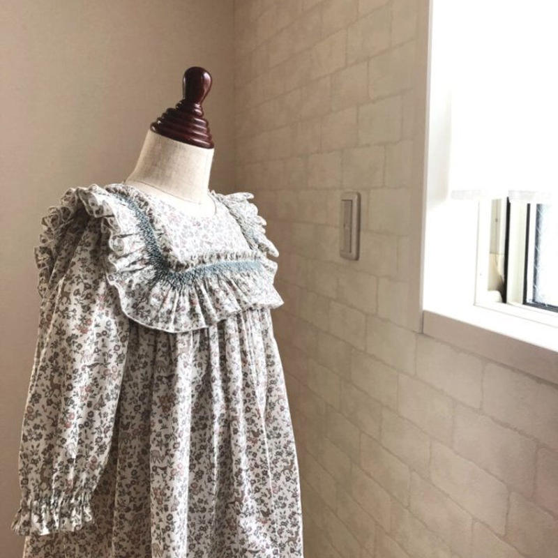 2way 仕様書あり ビオラワンピース 型紙 Akino Pattern