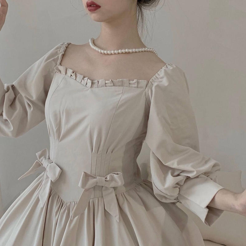 ロリータ ワンピース ドレス ロング丈 ゴスロリ 優雅 上品 エレガント Alice Doll ロリータ ワンピース ドレス ロング丈 ゴスロリ 優雅 上品 エレガント Alice Doll