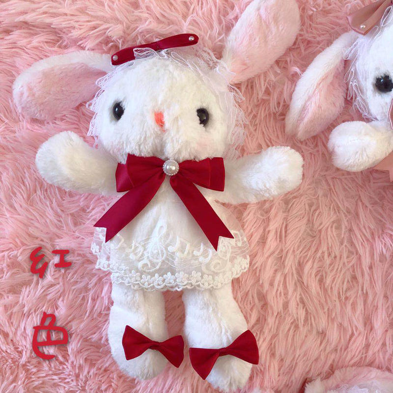うさぎバッグ ポシェット ショルダーバッグ ぬいぐるみ かわいい 可愛い ロリータ ロリィタ
