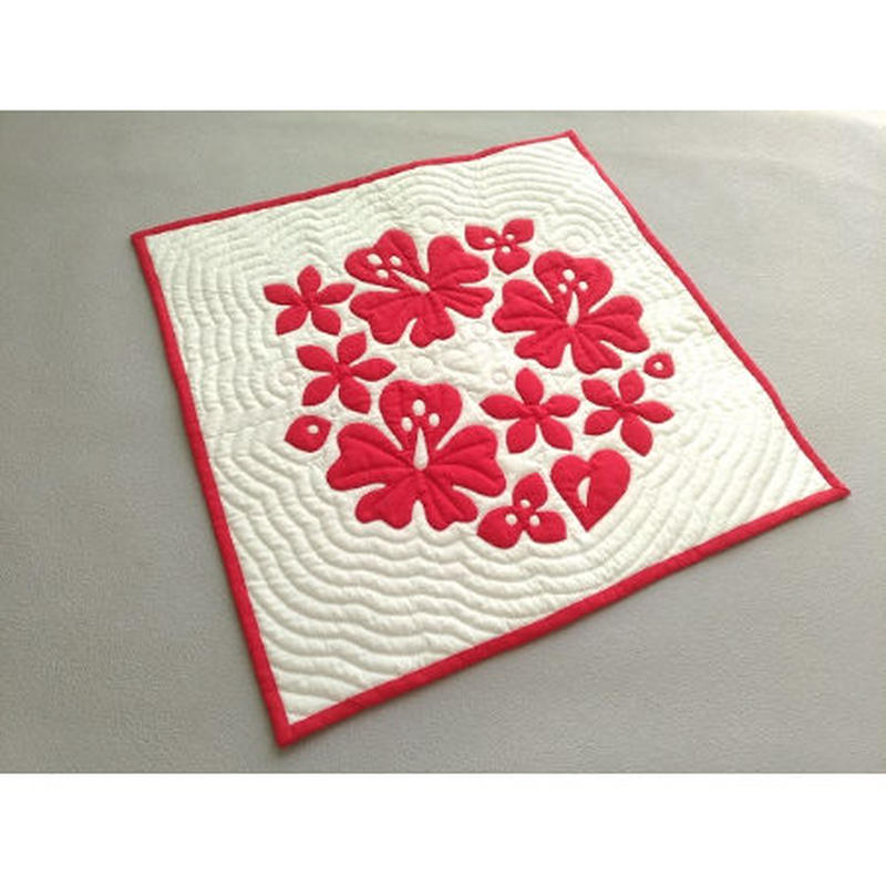 パターン 情熱のリース Aloha Quilt Keiko Kuno パターン 情熱のリース Aloha Quilt Keiko Kuno