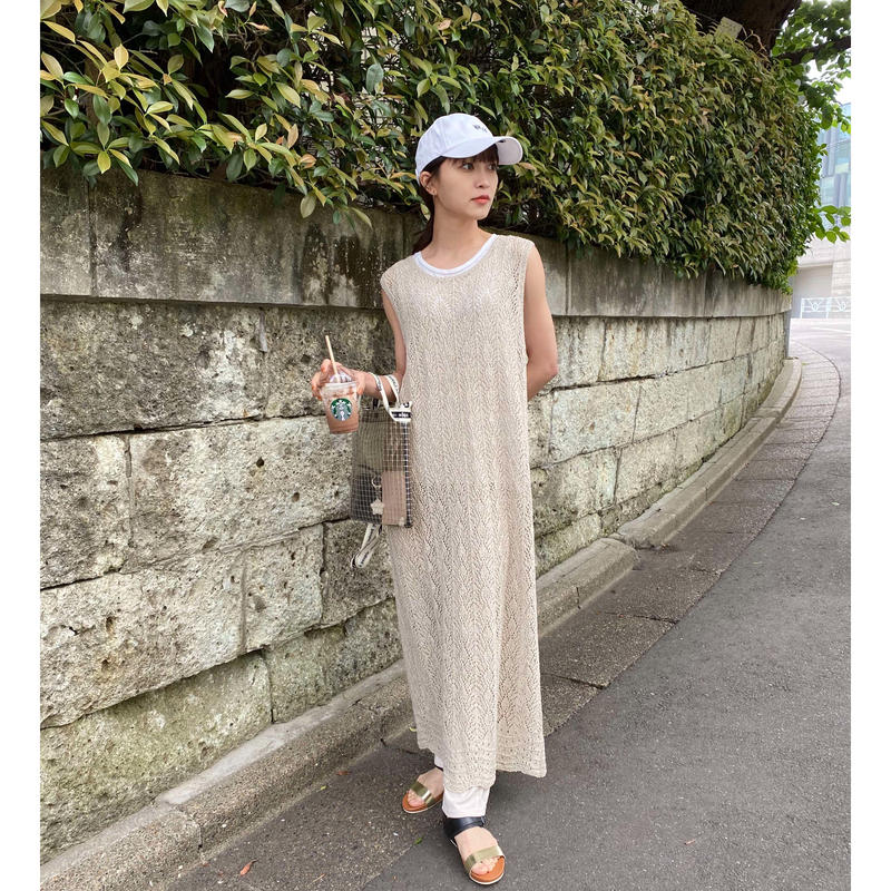 ニットベストワンピース Alt Due ニットベストワンピース Alt Due