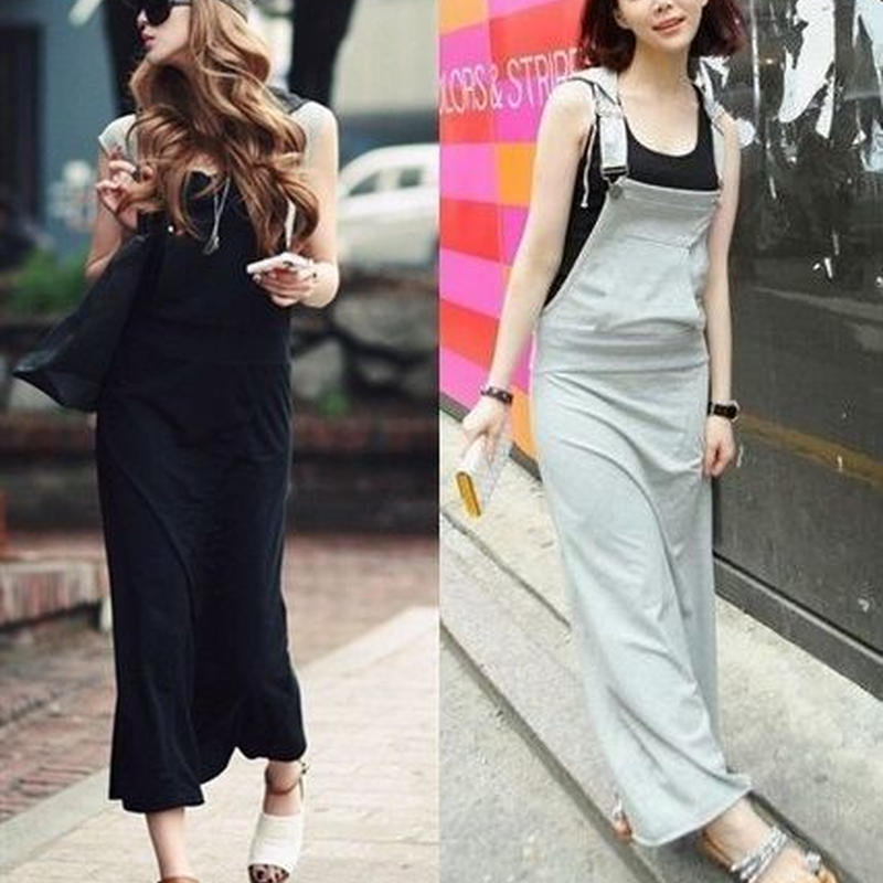 Sale セレブカジュアル サスペンダースカートワンピース Amaryl