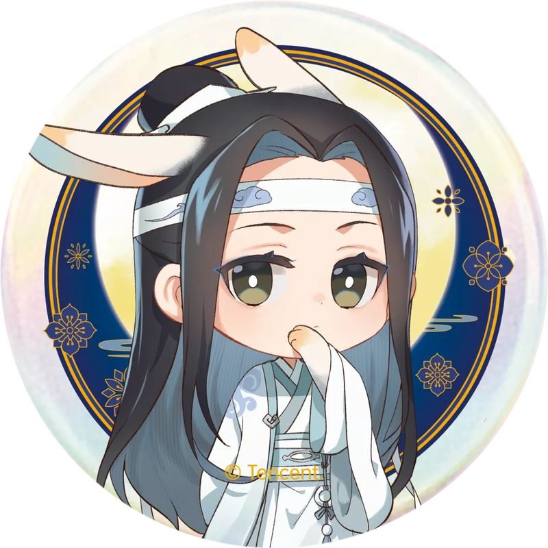 魔道祖師 蒼妹児 ちびキャラバッジ 花好月圓 フルセット 現品 日本から発送 甘兎小屋