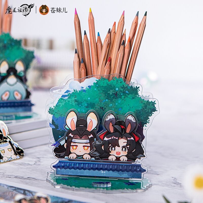 魔道祖師 蒼妹児 アクリルペン立て 瑞兎抱地 お取り寄せ 日本から発送 甘兎小屋