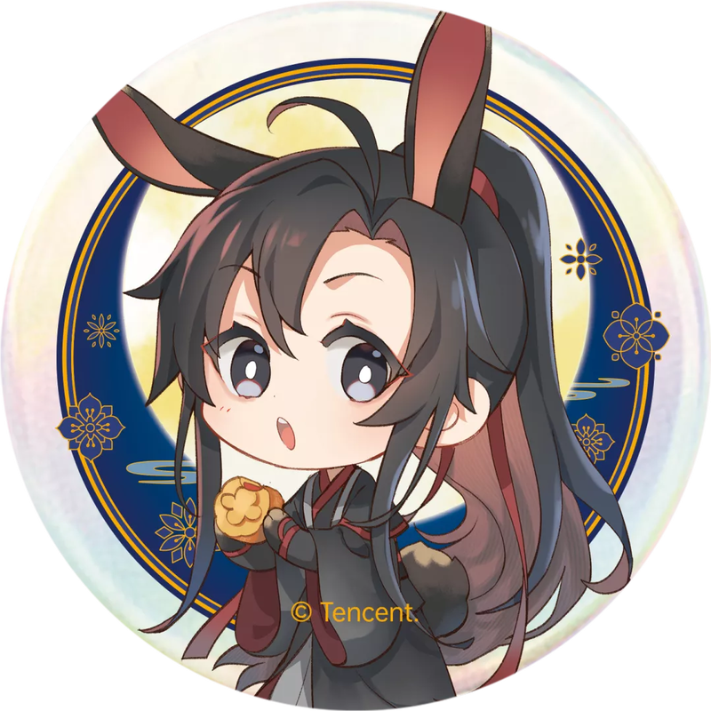 魔道祖師 蒼妹児 ちびキャラバッジ 花好月圓 フルセット 現品 日本から発送 甘兎小屋