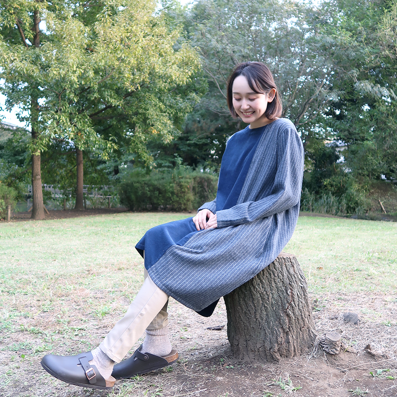 Aライン切替タックワンピース American Fudge Online Store