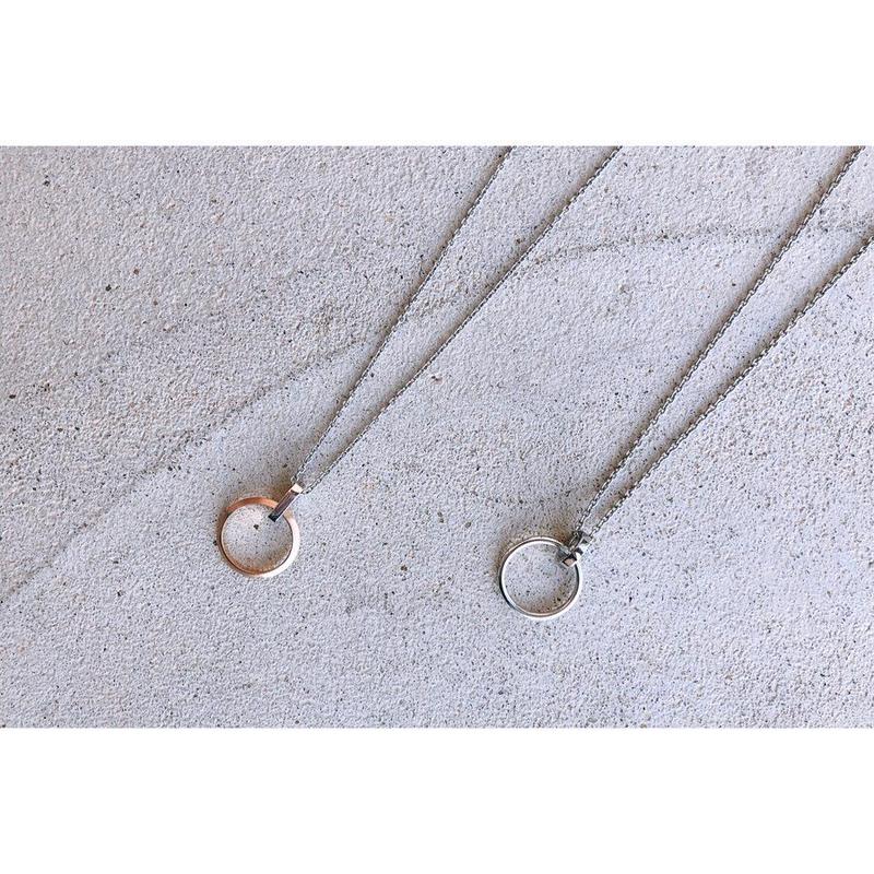 リングホルダーネックレス 金属アレルギー対応 サージカルステンレス Sus316l At リングホルダーネックレス 金属アレルギー対応 サージカルステンレス Sus316l At