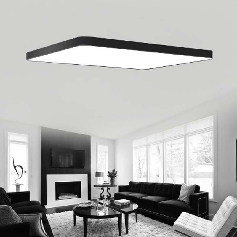 シンプルなシーリングライト 薄型で調光も可能 Led 90 58 5cm 96w Ande