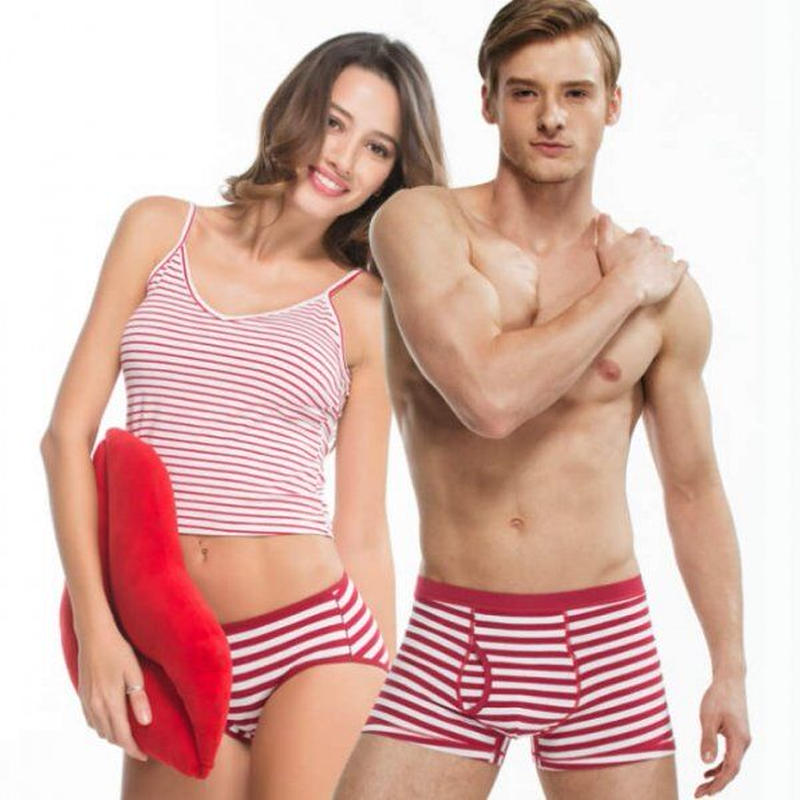 ペアルック 即納 ペアパンツ カップルパンツ インナー ペア下着 カップル下着 下着 ボーダー