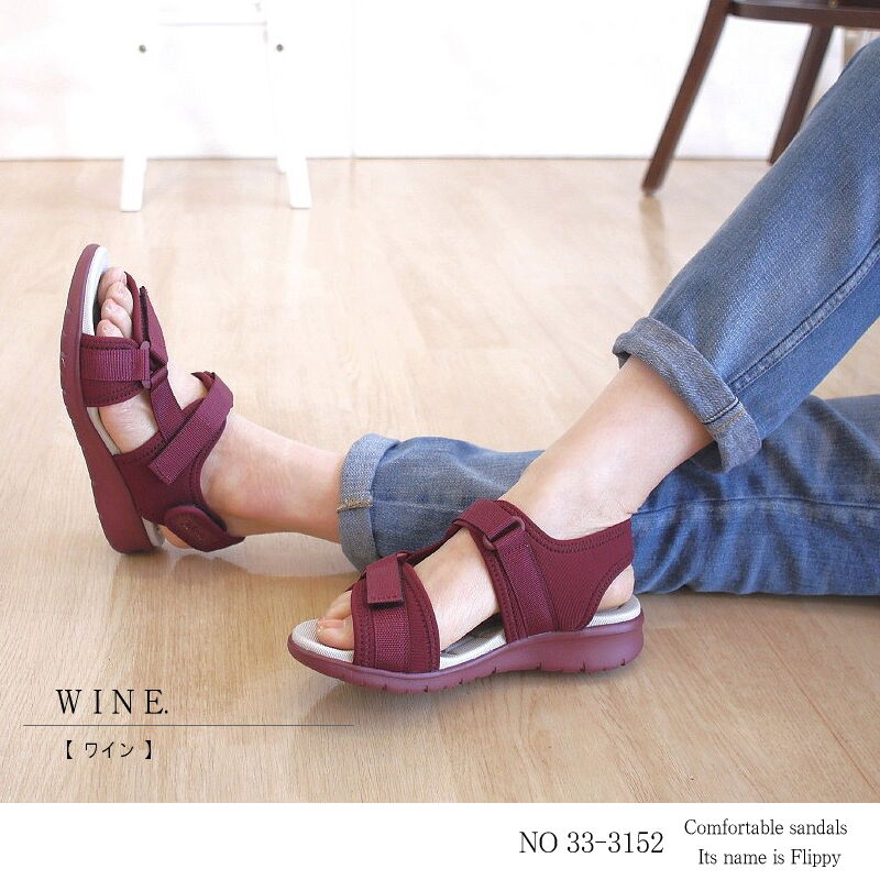 22年 再入荷 Pansy パンジー フリッピー サンダル レディースフラット スポ