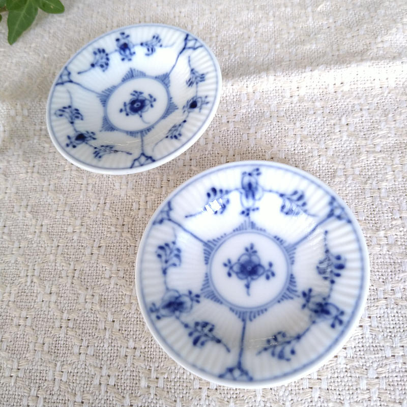 希少 ロイヤルコペンハーゲン プレイン ケーキスタンド 大 デンマーク 大皿