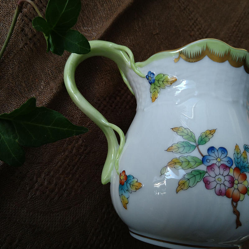 SEAL限定商品】 HEREND ヘレンド ヴィクトリアブーケ クリーマー 小物