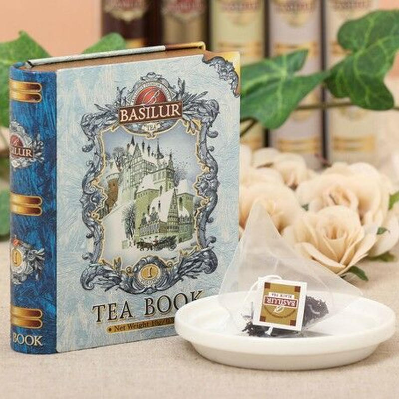 ブックスタイル缶入り 紅茶 セイロン緑茶 天晴online Shop