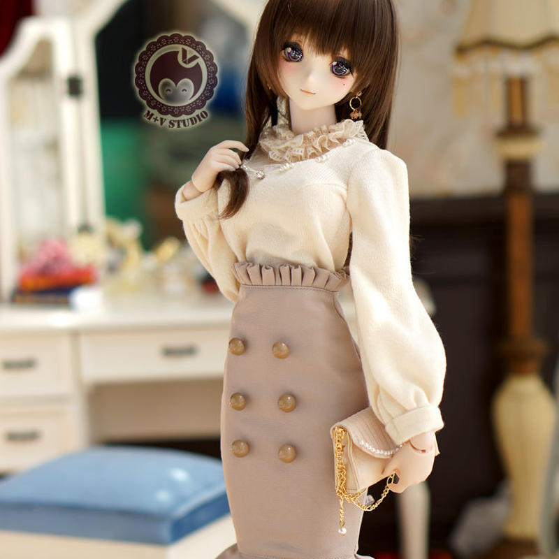 Dd Dds Ddm Ddl ドール服 ドルフィードリーム 洋服セット ベージュ App