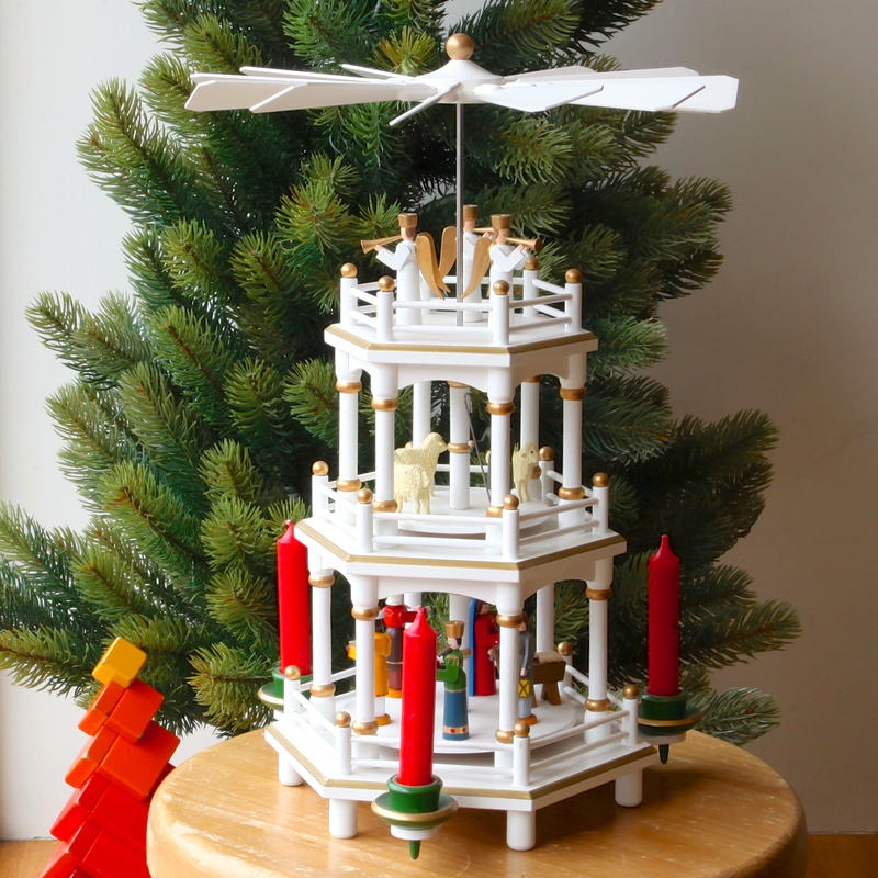 ドイツ ザイフェン クリスマス ピラミッド キリスト 生誕 クリスマス