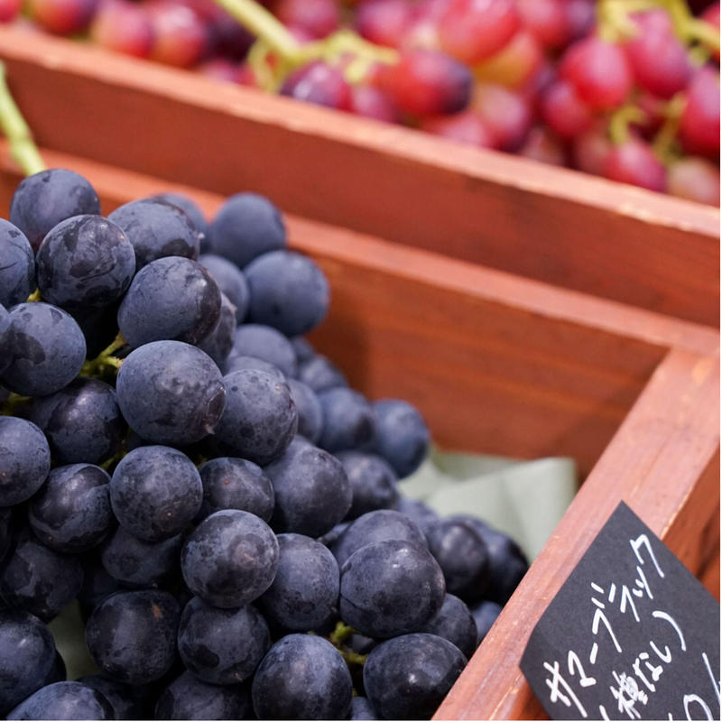 朝採れ完熟サマーブラック 種なし 2kg 3 4房 Aruga Berry Farm