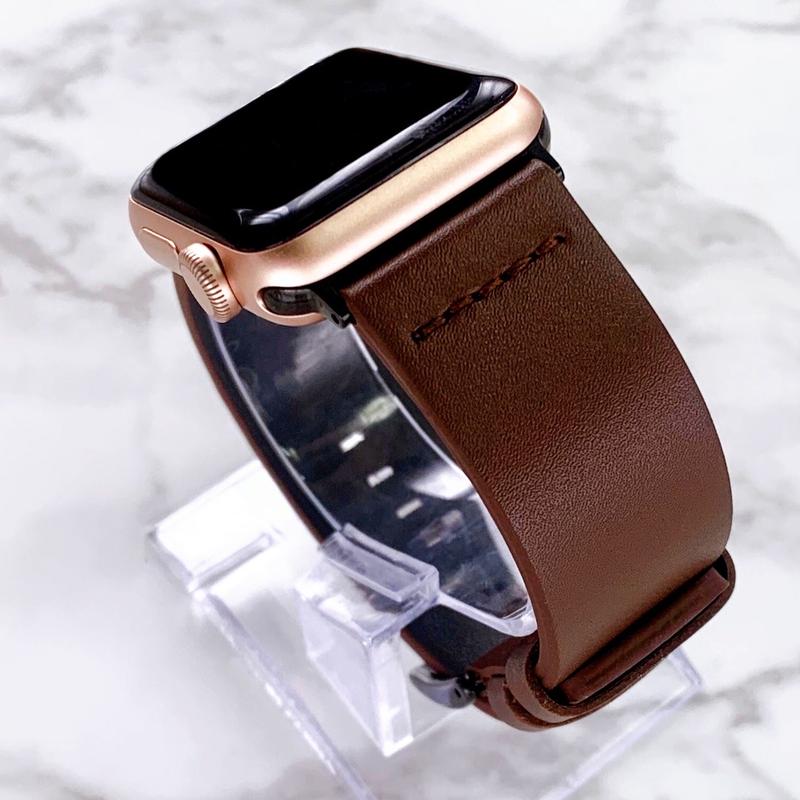 AppleWatch対応レザーベルト(ブラウン) - esupport.vn AppleWatch対応レザーベルト(ブラウン) - esupport.vn