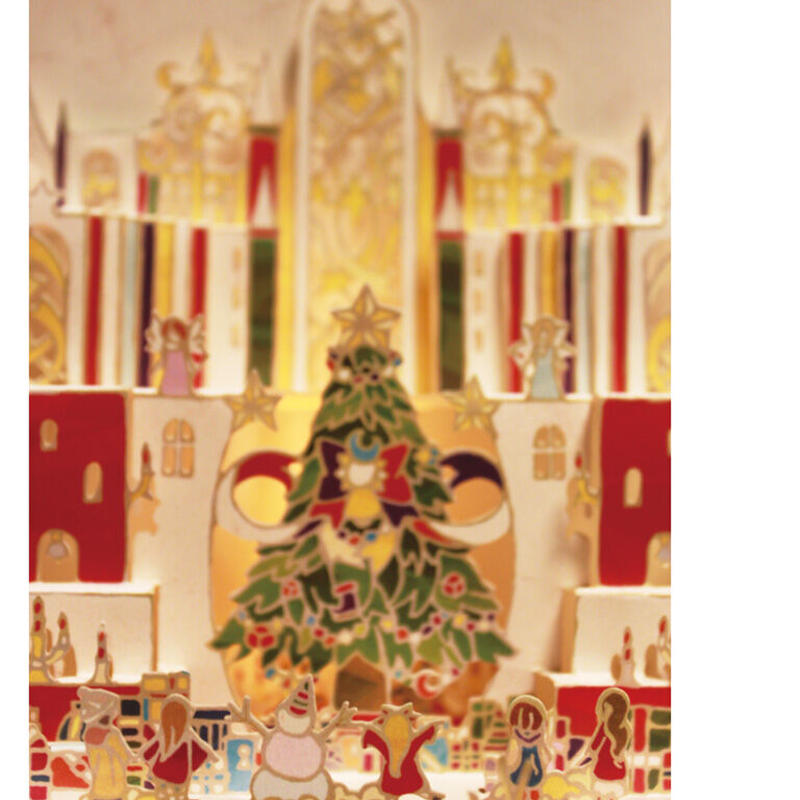 完成品 ポップアップカード エスポワール クリスマスカード Atelier Coco