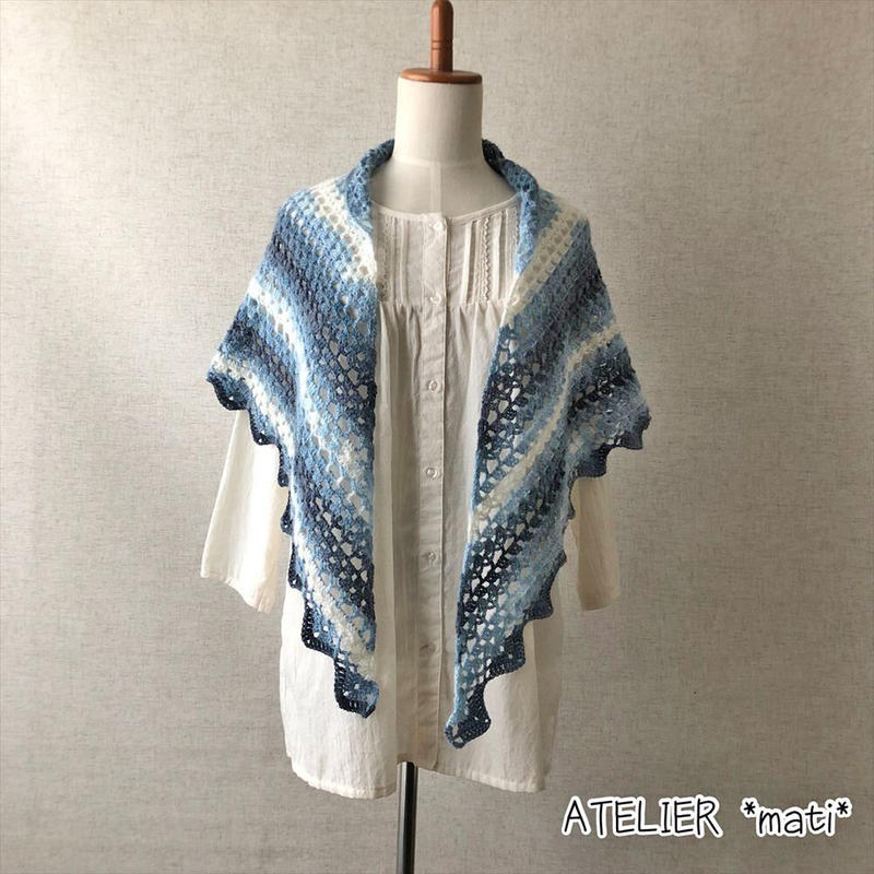 お礼や感謝伝えるプチギフト グラデーション リボンヤーン 織物 和装