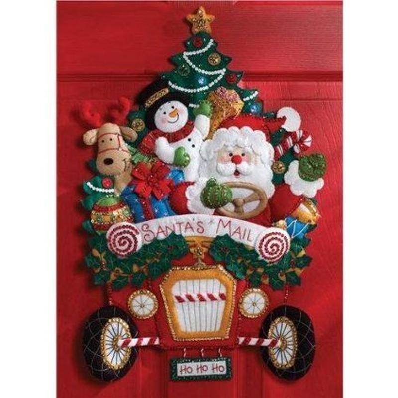 Christmas Mail Truck Bucilla ブシラ クリスマス ハンドメイド