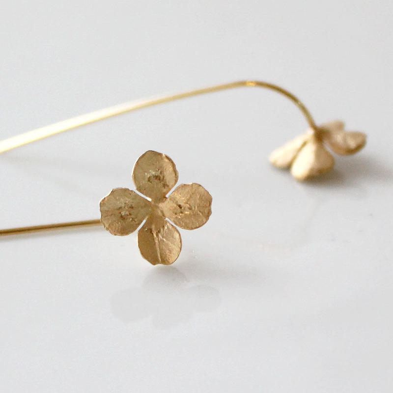 クローバーのピアス | atelier mozu クローバーのピアス | atelier mozu
