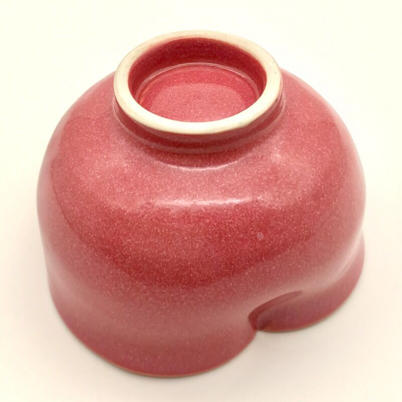 猪目茶碗 萩 フューチャーピンクd 小野穣 アトリエono