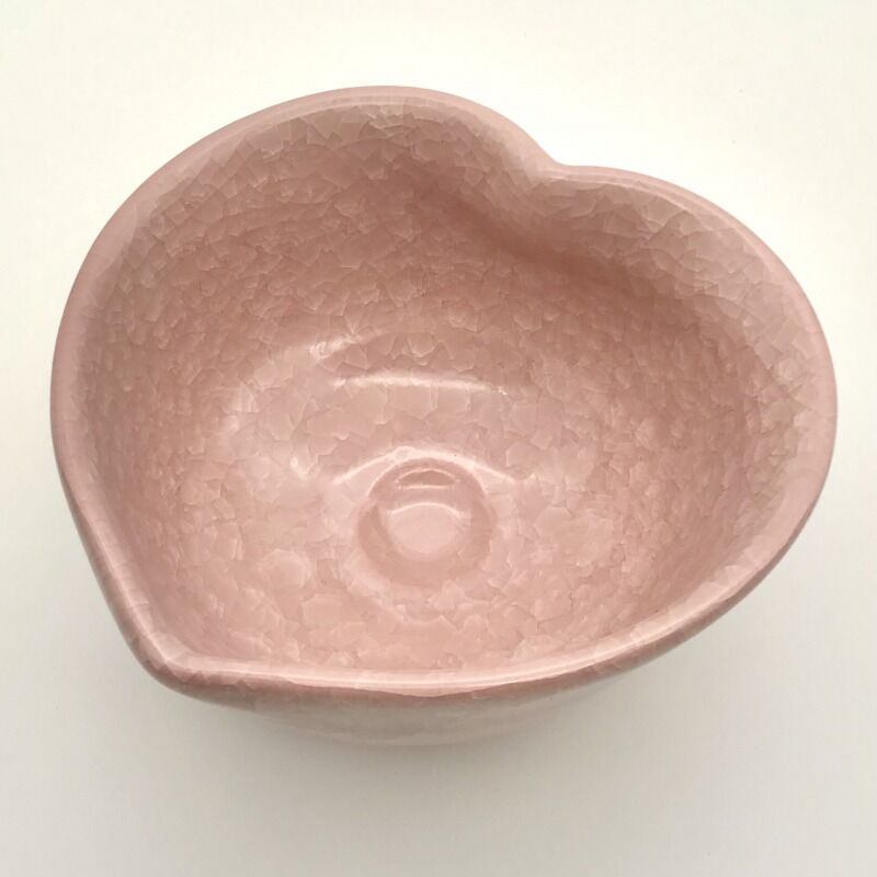猪目茶碗 氷裂亀甲貫入 桃C | 小野穣 アトリエONO【公式オンラインストア】