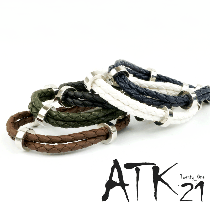 2連 2ライン 3リング レザーブレスレット メンズブレスレット メンズアクセサリー ユニセッ 2連 2ライン 3リング レザーブレスレット メンズブレスレット メンズアクセサリー ユニセッ