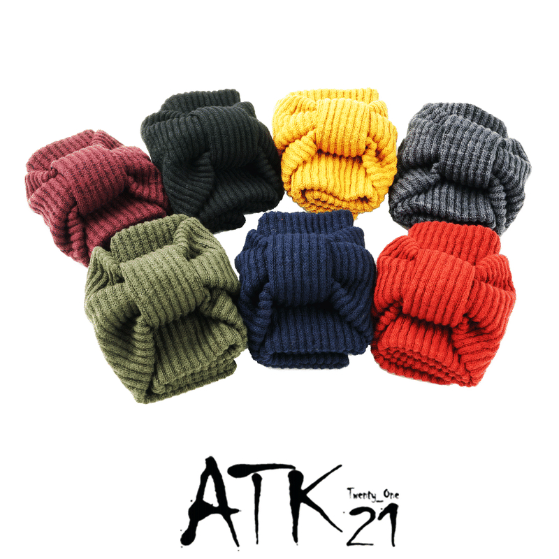 ヘアバンド ターバン ニット ワイド 幅広ニット 簡単ヘアアレンジ メンズ レディース ヘア