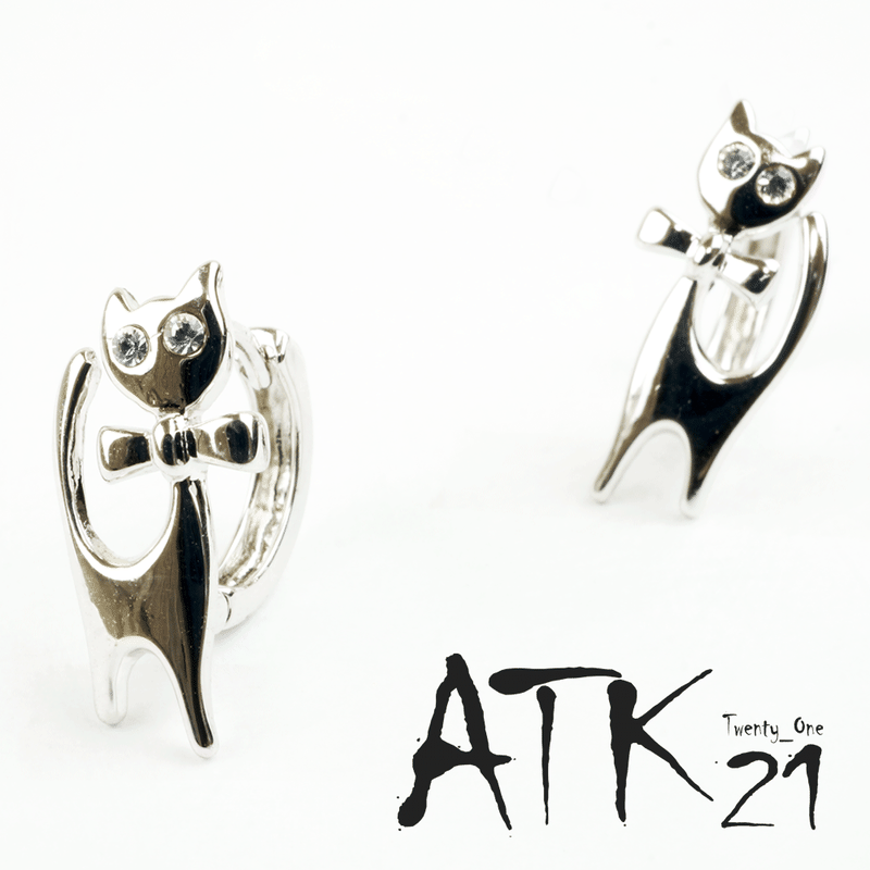 ATK21 両耳用(2個セット)ねこモチーフ フープピアス キュービックジルコニア シルバー フープ リング ピアス シンプル メンズ レデ OakwULikZA, 腕時計、アクセサリー - panamericanschool-pa.net ATK21 両耳用(2個セット)ねこモチーフ フープピアス キュービックジルコニア シルバー フープ リング ピアス シンプル メンズ レデ OakwULikZA, 腕時計、アクセサリー - panamericanschool-pa.net