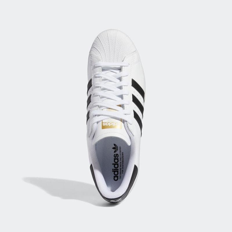 Adidas Skateboarding Superstar Adv Wht Blk Adidas Skateboarding Superstar Adv Wht Blk