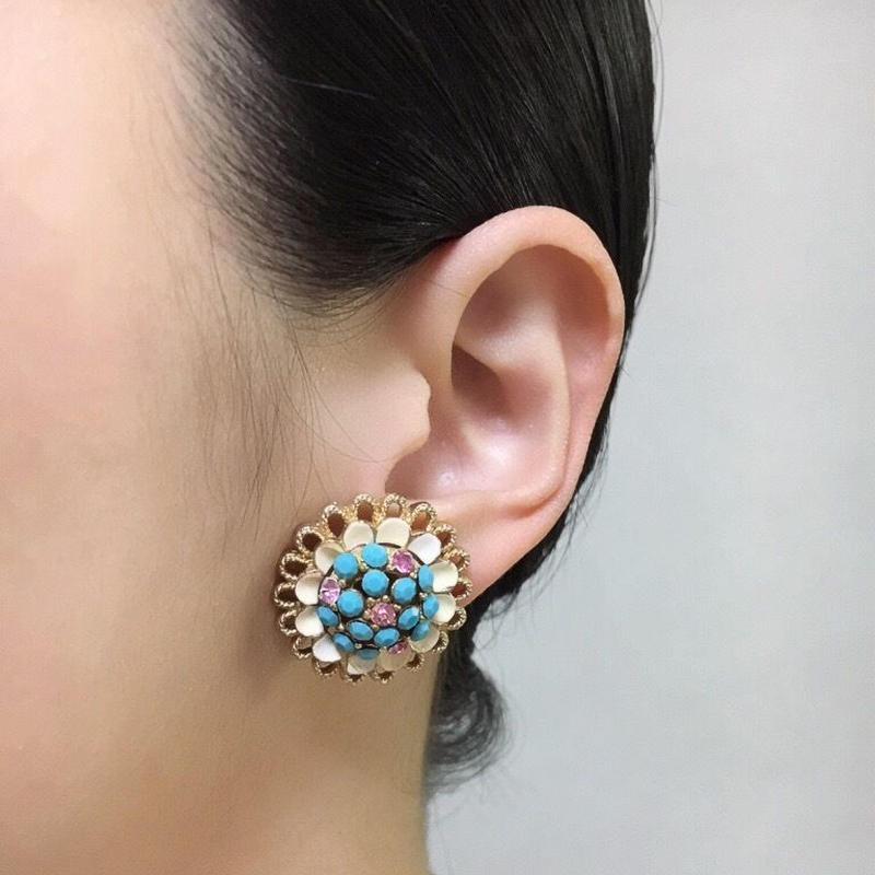 kramer社 コスチュームジュエリー ネックレス ラインストーン クレーマー社