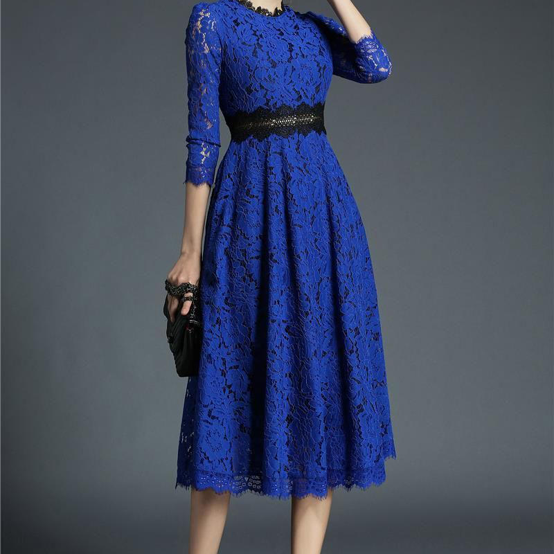 レ スワンピース 透け感 青 ブルー 結婚式 お呼ばれ 二次会 パーティードレス ミモレ丈 レ スワンピース 透け感 青 ブルー 結婚式 お呼ばれ 二次会 パーティードレス ミモレ丈