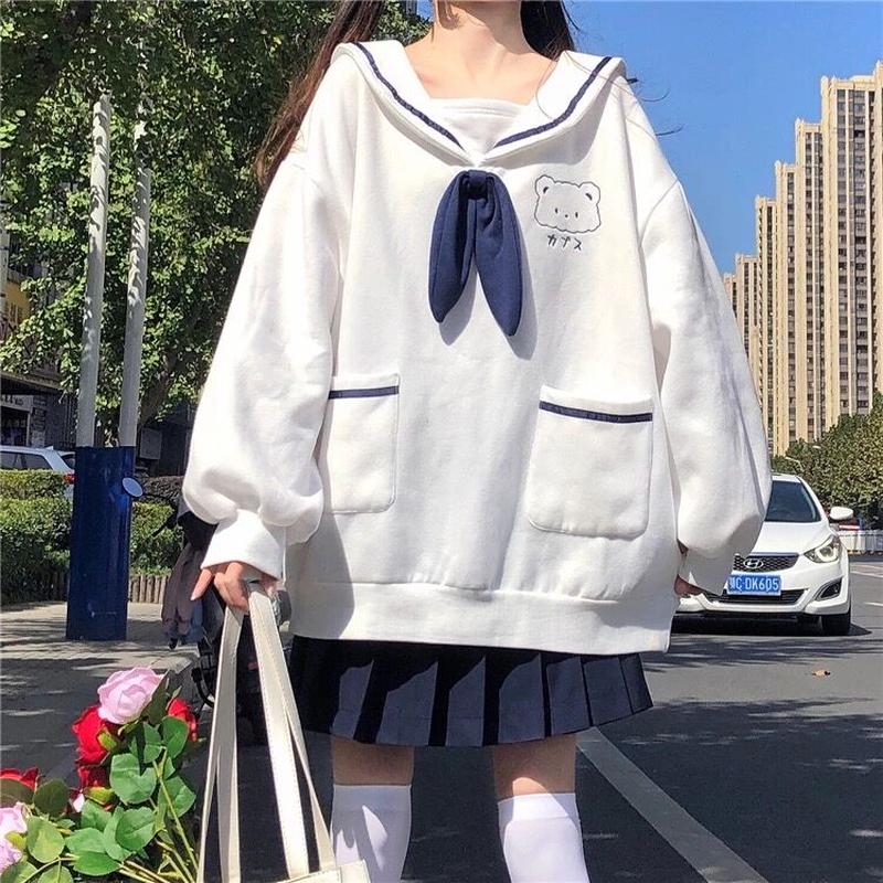 セーラー服風ビッグくまさんトレーナー Fancy World