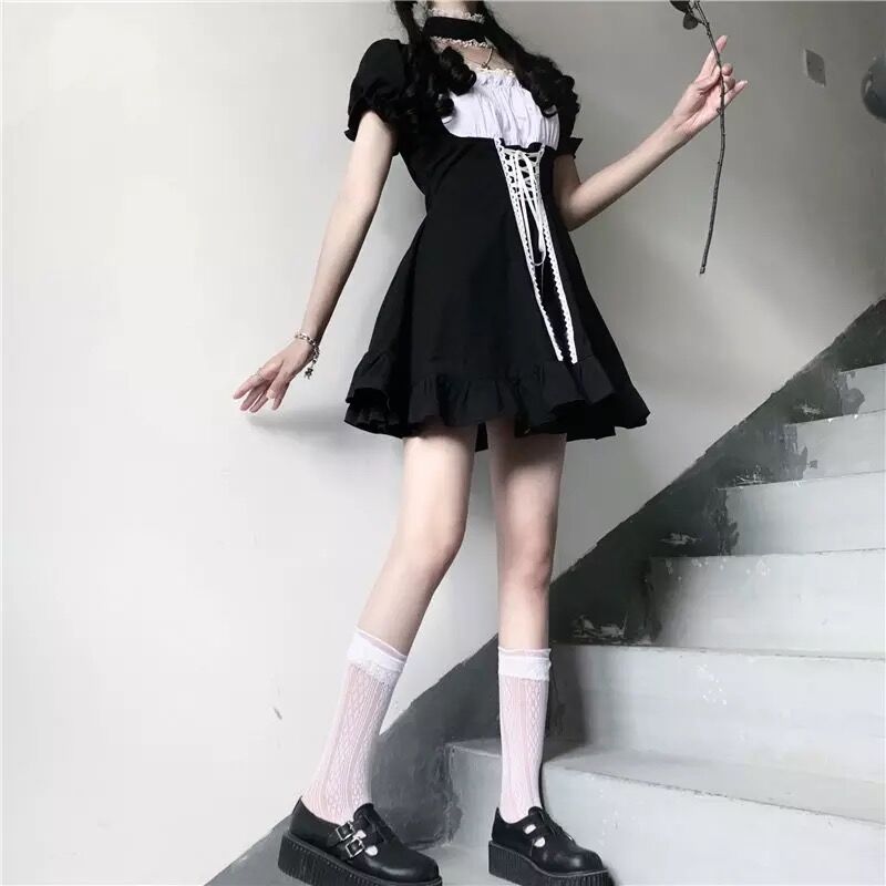 メイドさん風ゴスロリワンピース Fancy World