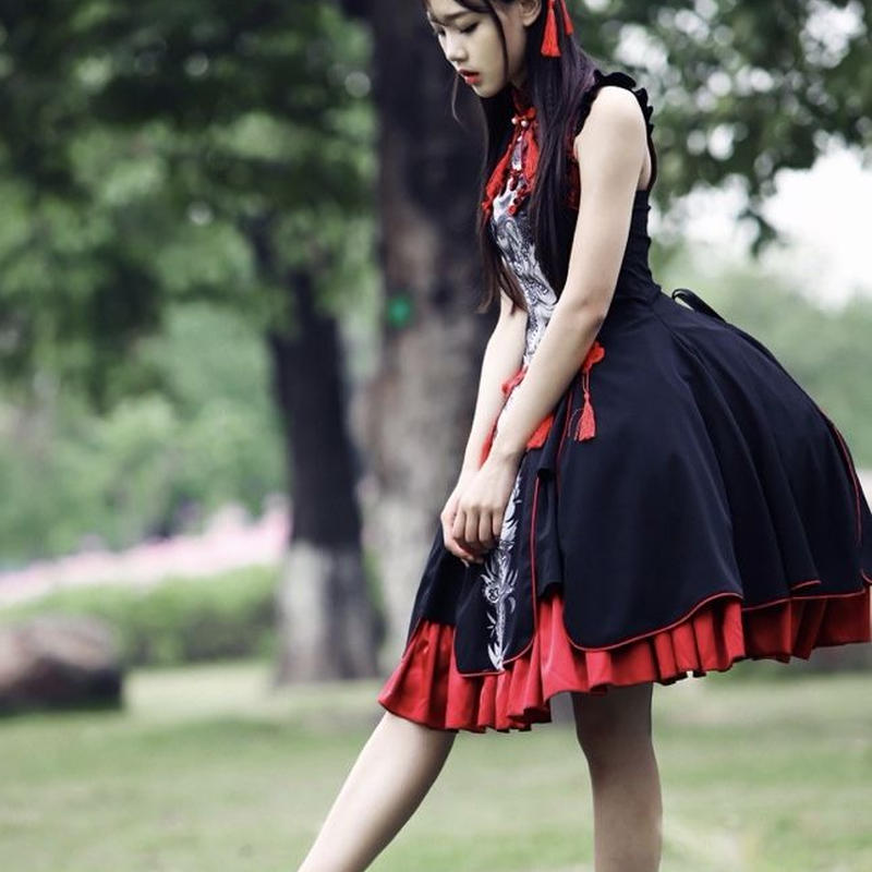 カンフーロリータチャイナドレス Fancy World